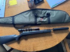 Break Barrel .22 Air Rifle 19545 with Pro Shot Gun Sling (this lot can only be purchased by