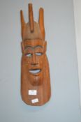 African Carved Wooden Mask