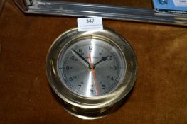 Seth Thomas Brass Quartz Clock