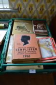 Reference Books Including Local History, Stamp Collecting Catalogue, etc.