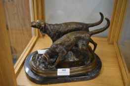 Hunting Dog Figure