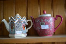 Two Decorative Teapots