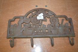 Cast Iron Coat Rack