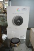 *Two Google Nest Learning Thermostats