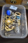 Assorted Costume Jewellery Rings and Brooches etc.