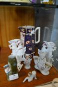Vintage Pottery Spill Vases etc.