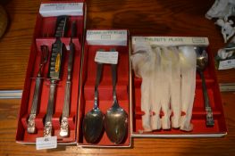 Oneida Plated Cutlery Set