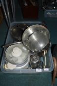 Kitchenware Including Stainless Steel Pans etc.
