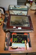 Vintage Japanese Lacquered Photograph Albums etc.