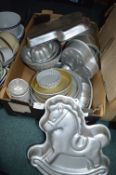 Aluminium Cake Tins, etc.