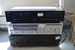 Assorted Audio Including Sony and Technics