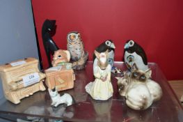 Animal Ornaments Including Pendelfin etc.