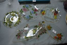 1950’s Floral Glass Dishes