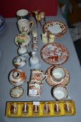 Decorative Pottery Ornaments and Glassware etc.