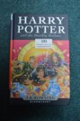 First Edition Harry Potter and the Deathly Hallows