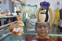 Decorative Pottery Jugs etc.