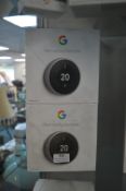 *Two Google Nest Learning Thermostats
