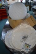 Quantity of New Paper Hanging Lanterns