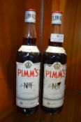 Two Pimm’s No.01 70cl