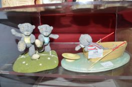 Two Me to You Teddy Bear Ornaments