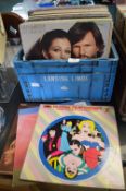12” LP Records Including Mixed Pop, Rock, and Oldies