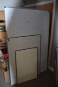 *Four Assorted Whiteboards
