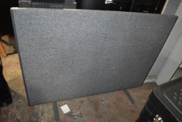 *Grey Office Desk Partition 107x150x4cm