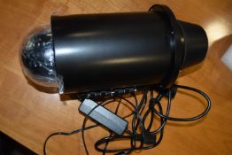 *Black Pole Dome CCTV Camera