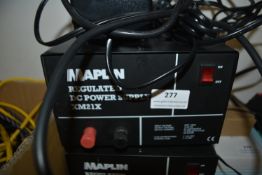*Maplin Regulated DC Power Supply