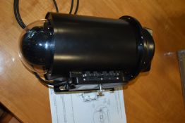 *Black Pole Dome CCTV Camera