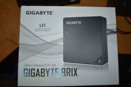 *Gigabyte Bricks Gaming UHD Ultra Compact Gaming PC Kit (hard drive not included)