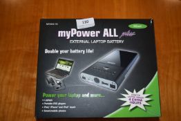 *My Power All External Laptop Battery