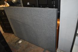 *Grey Office Desk Partition 107x150x4cm