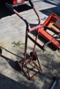 *Tubular Gas Bottle Trolley on Solid Wheels