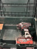 *Metabo SSW18LTX ½” Drive Impact Gun with Battery, and Carry Case