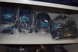 *Eleven Branded Bump Caps and Three Bags of Branded Beanie Caps