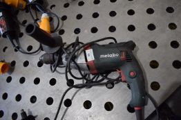 *Metabo SBE850-2 110v Drill with Keyless Chuck