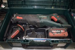 *Metabo SSE18LTX Reciprocating Saw with Battery and Carry Case