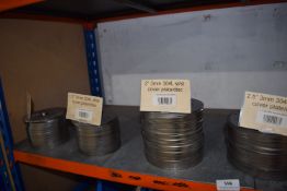*Quantity of 1” - 4” 304 Stainless Steel Cover Plates
