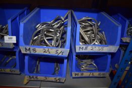 *Eight Boxes of M8 and M10 Stainless Steel Pipe Brackets 1” - 5”