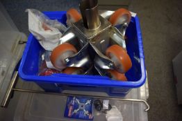 *Plastic Box Containing Castors