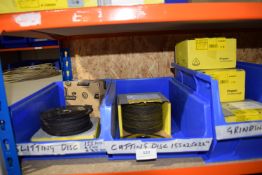 *Three Boxes of 115mm Grinding and Cutting Discs