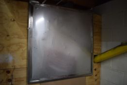 *Stainless Streel Bench Screen