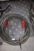 *3-phase 4-pin & Earth Extension Cable