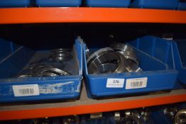 *Three Boxes Containing 4” RJT Stainless Steel Pipe Fittings