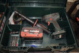 *Metabo SSW18LTX300BL ½” Drive Socket Gun with Battery & Carry Case