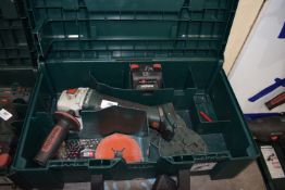 *Metabo WPB18LTBL Grinder with Carry Case and Battery