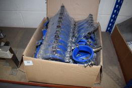 *Prefabricated Pipe Brackets and a Box of Stainless Steel Pipe Brackets