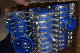 *Box of New Pipe Clamps
