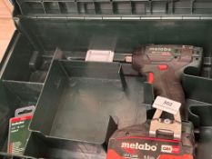 *Metabo SSW18LTX 300BL ½” Impact Gun with Battery, and Carry Case